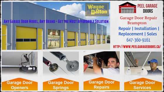 Brampton Garage Doors: Garage Door installation, Repair & Maintenance Service