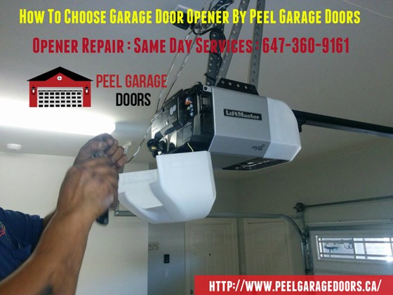 Brampton Garage Doors: Garage Door installation, Repair & Maintenance Service